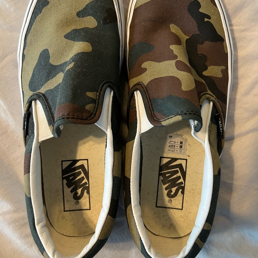 Vans camouflage used